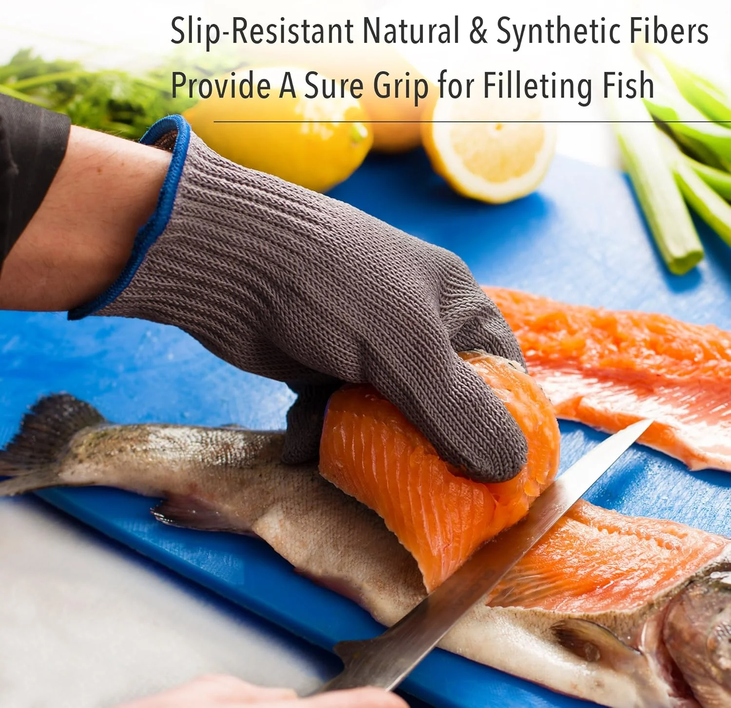 دستکش مقاوم در برابر برش هانیول برای فیله کردن