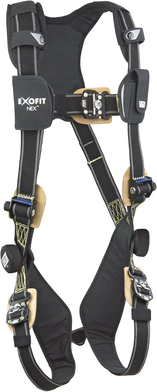 هارنس تمام بدن ضد آرک فلاش 3M DBI-SALA ExoFit NEX مدل جلیقه ای سایز متوسط با حلقه D پشتی آلومینیومی با روکش PVC Tech-Lite