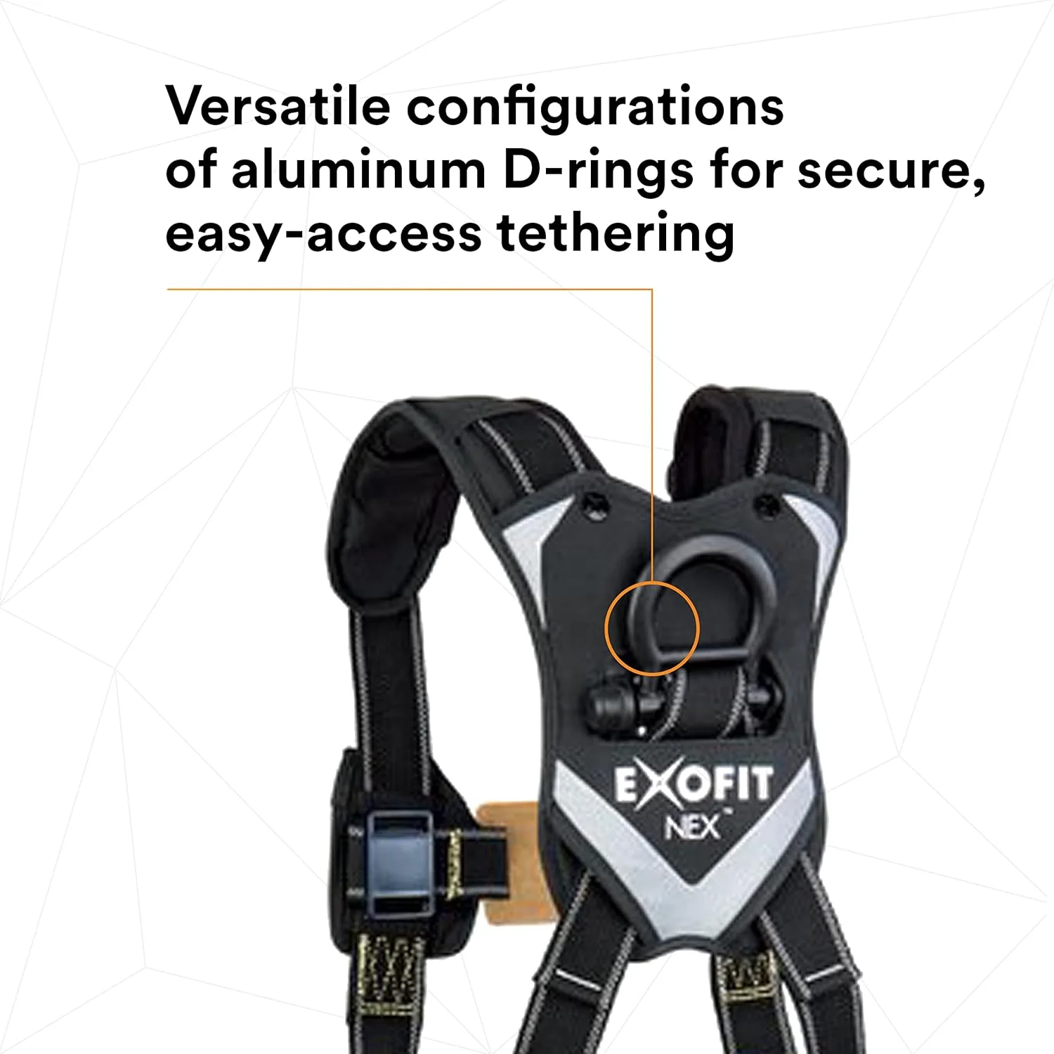 هارنس تمام بدن ضد آرک فلاش 3M DBI-SALA ExoFit NEX مدل جلیقه ای سایز متوسط با حلقه D پشتی آلومینیومی با روکش PVC Tech-Lite هارنس تمام بدن ضد آرک فلاش 3M DBI-SALA ExoFit NEX مدل جلیقه ای سایز متوسط با حلقه D پشتی آلومینیومی با روکش PVC Tech-Lite