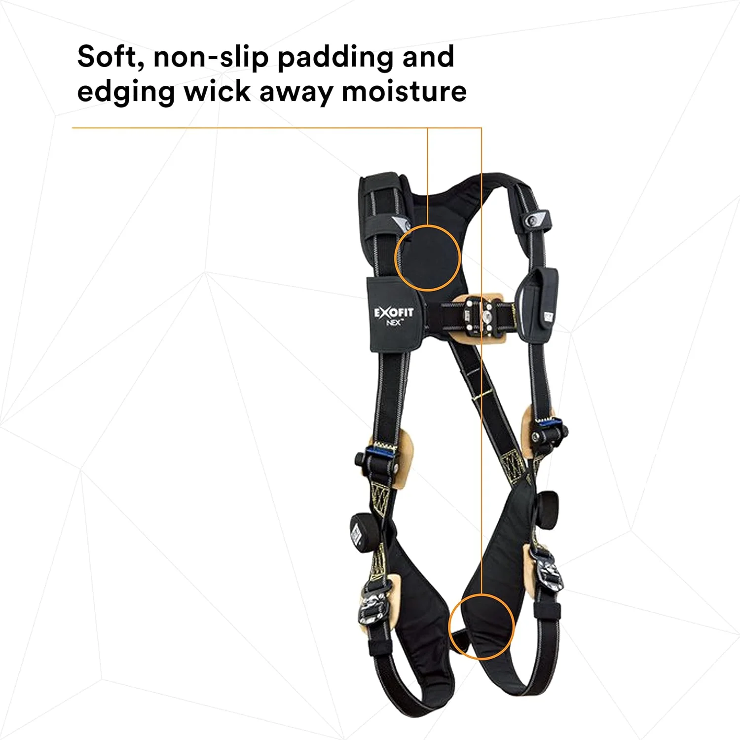 هارنس تمام بدن ضد آرک فلاش 3M DBI-SALA ExoFit NEX مدل جلیقه ای سایز متوسط با حلقه D پشتی آلومینیومی با روکش PVC Tech-Lite هارنس تمام بدن ضد آرک فلاش 3M DBI-SALA ExoFit NEX مدل جلیقه ای سایز متوسط با حلقه D پشتی آلومینیومی با روکش PVC Tech-Lite