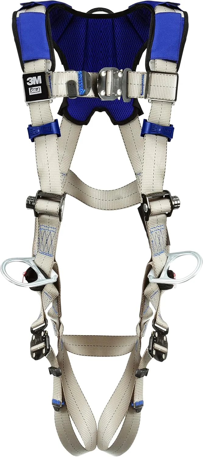 هارنس ایمنی موقعیت یابی جلیقه ای راحت 3M DBI-SALA ExoFit X100 مدل 1401031، سایز مدیوم