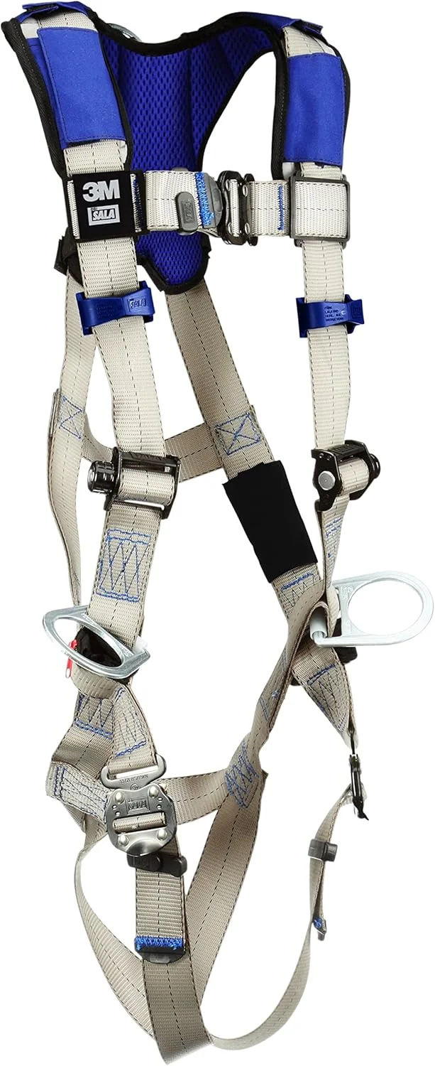 هارنس ایمنی موقعیت یابی جلیقه ای راحت 3M DBI-SALA ExoFit X100 مدل 1401031، سایز مدیوم