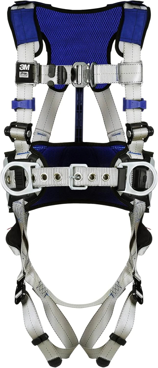 هارنس ایمنی موقعیت یابی ساختمانی راحت 3M DBI-SALA ExoFit X100 مدل 1401052، سایز بزرگ