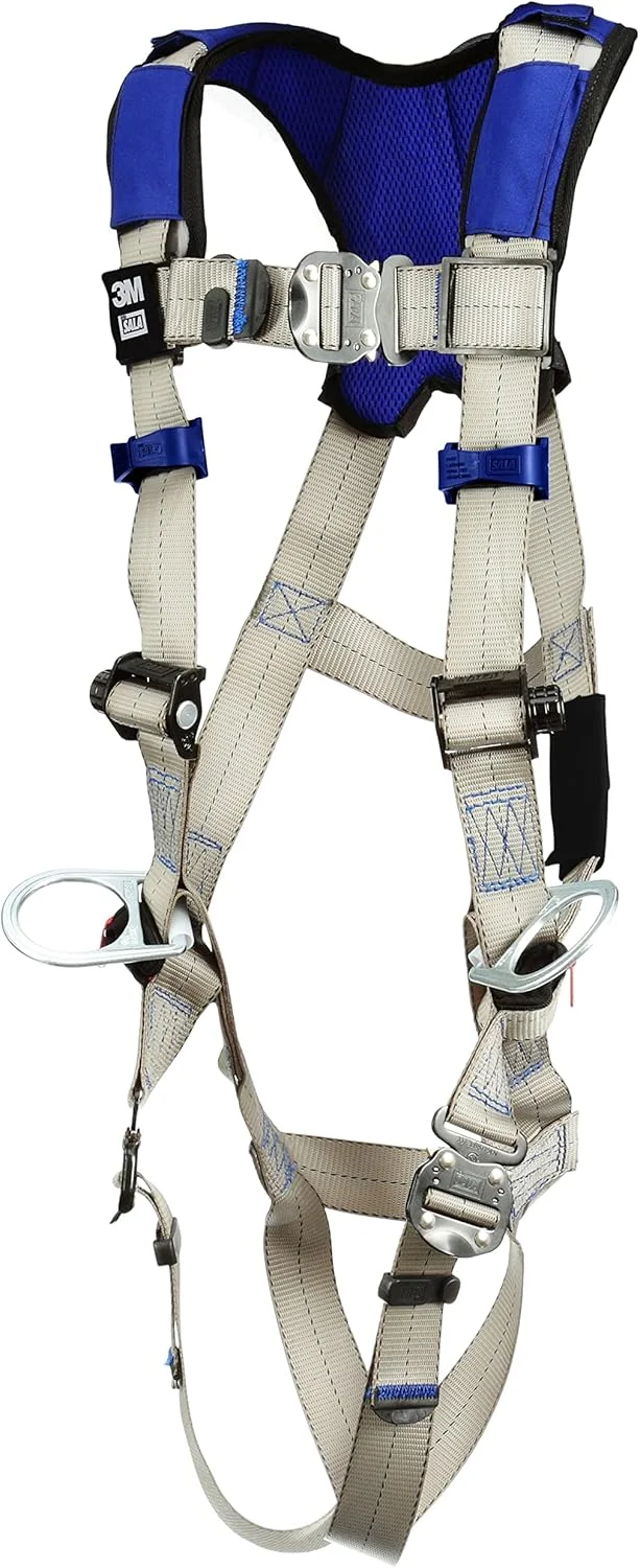 هارنس ایمنی موقعیت یابی جلیقه ای راحت 3M DBI-SALA ExoFit X100 مدل 1401031، سایز مدیوم