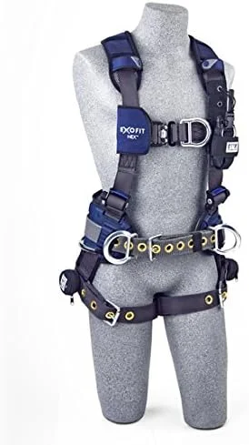 هارنس انرژی بادی 3M DBI-SALA ExoFit NEX با کمربند 1113216، سایز متوسط، EA، محافظت در برابر سقوط