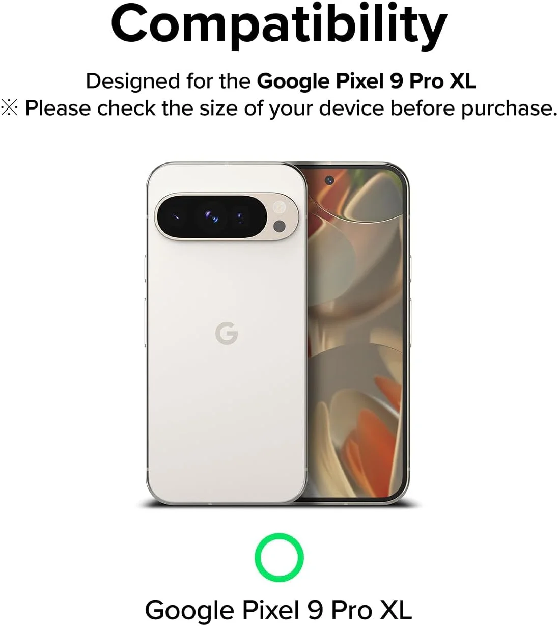 محافظ لنز دوربین شیشه ای Ringke سازگار با Google Pixel 9 Pro XL، پوشش های شیشه ای مقاوم در برابر اثر انگشت و فریم های آلیاژ آلومینیومی با پوشش چسبنده - 3 عددی محافظ لنز دوربین شیشه ای Ringke سازگار با Google Pixel 9 Pro XL، پوشش های شیشه ای مقاوم در برابر اثر انگشت و فریم های آلیاژ آلومینیومی با پوشش چسبنده - 3 عددی