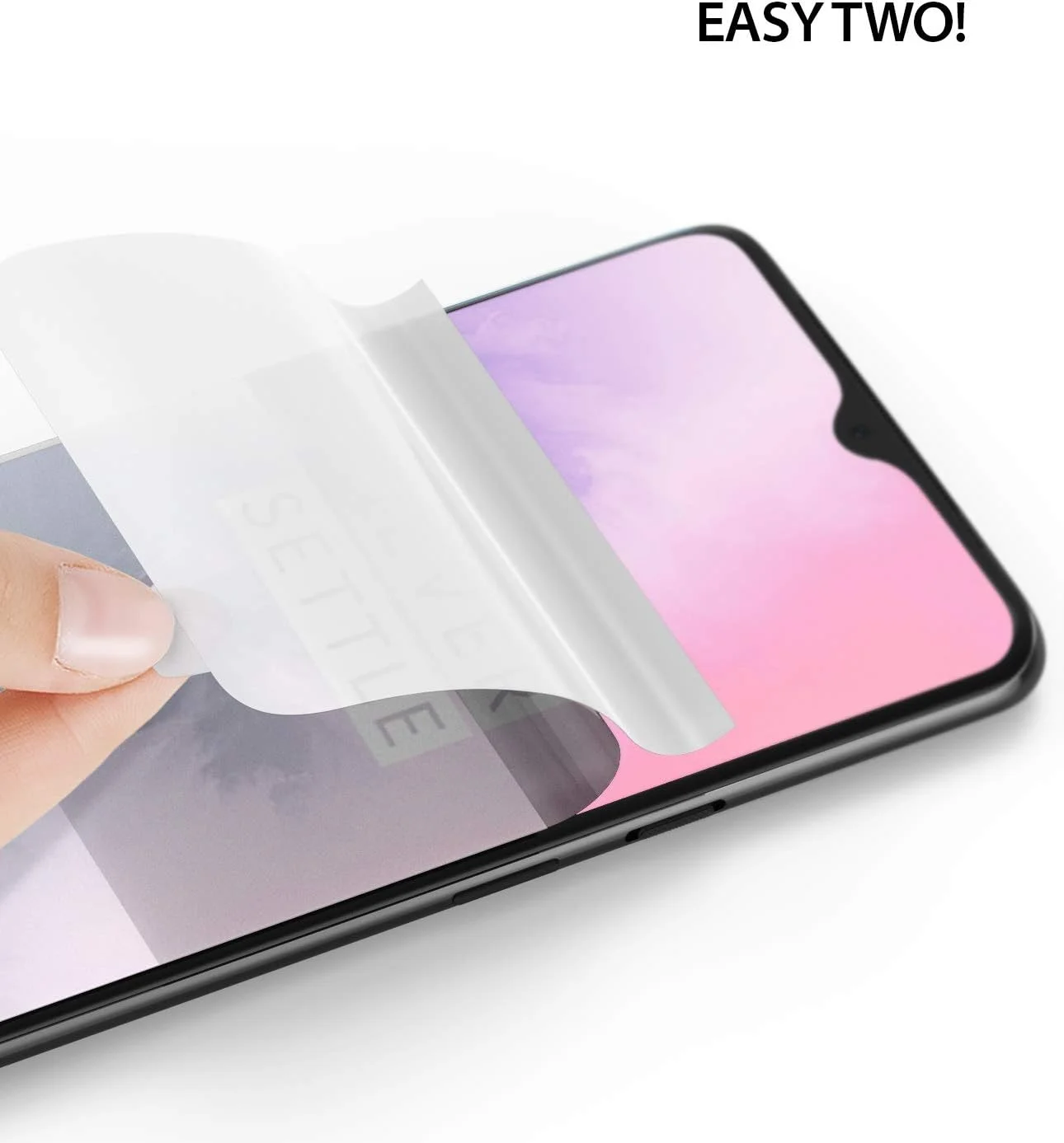 Ringke Dual Easy Film Compatible with OnePlus 7 Screen Protector - 2 Pack Ringke Dual Easy Film Compatible with OnePlus 7 Screen Protector - 2 Pack