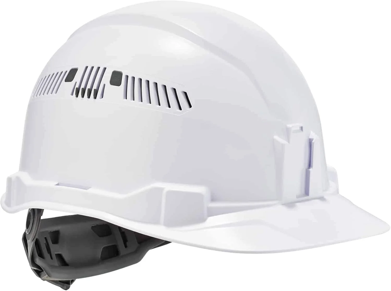 کلاه ایمنی تهویه دار ارگودین - مدل 60144، سبک کلاه لبه دار، سیستم تعلیق храповиک، کلاس C، Skullerz 8972، سفید کلاه ایمنی تهویه دار ارگودین - مدل 60144، سبک کلاه لبه دار، سیستم تعلیق храповиک، کلاس C، Skullerz 8972، سفید