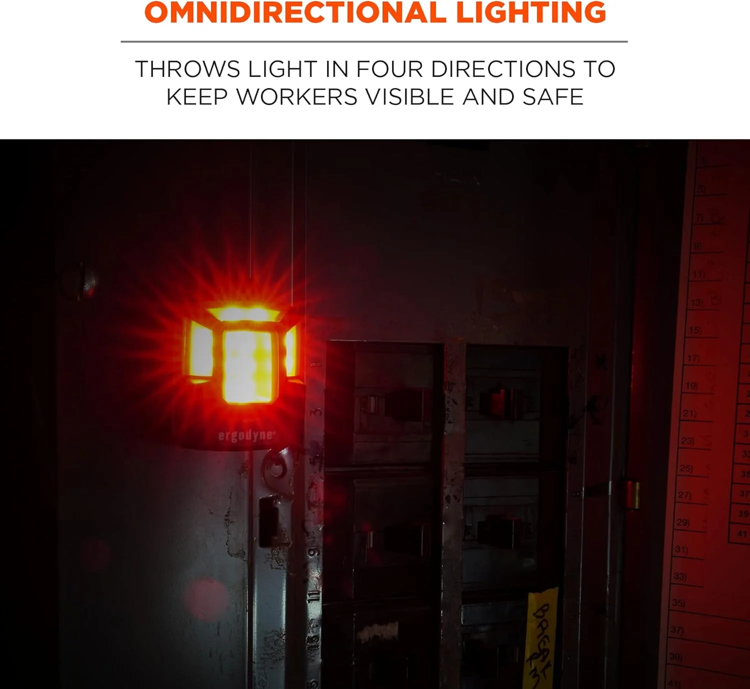 چراغ ایمنی کلاه سخت Ergodyne Skullerz 8993، اتصال مغناطیسی برای چراغ سیگنال قرمز قابل حمل، قابل شارژ، سازگار با کلاه های سخت Skullerz، کلاه ایمنی، مشکی چراغ ایمنی کلاه سخت Ergodyne Skullerz 8993، اتصال مغناطیسی برای چراغ سیگنال قرمز قابل حمل، قابل شارژ، سازگار با کلاه های سخت Skullerz، کلاه ایمنی، مشکی