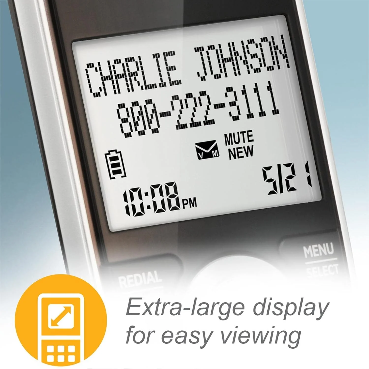 تلفن رومیزی/بی سیم دو گوشی AT&T CL84207 DECT 6.0 برای منزل با برد طولانی، منشی تلفنی، مسدود کردن تماس، اعلام شناسه تماس گیرنده، اینترکام و حالت تغذیه از خط، نقره ای/مشکی تلفن رومیزی/بی سیم دو گوشی AT&T CL84207 DECT 6.0 برای منزل با برد طولانی، منشی تلفنی، مسدود کردن تماس، اعلام شناسه تماس گیرنده، اینترکام و حالت تغذیه از خط، نقره ای/مشکی