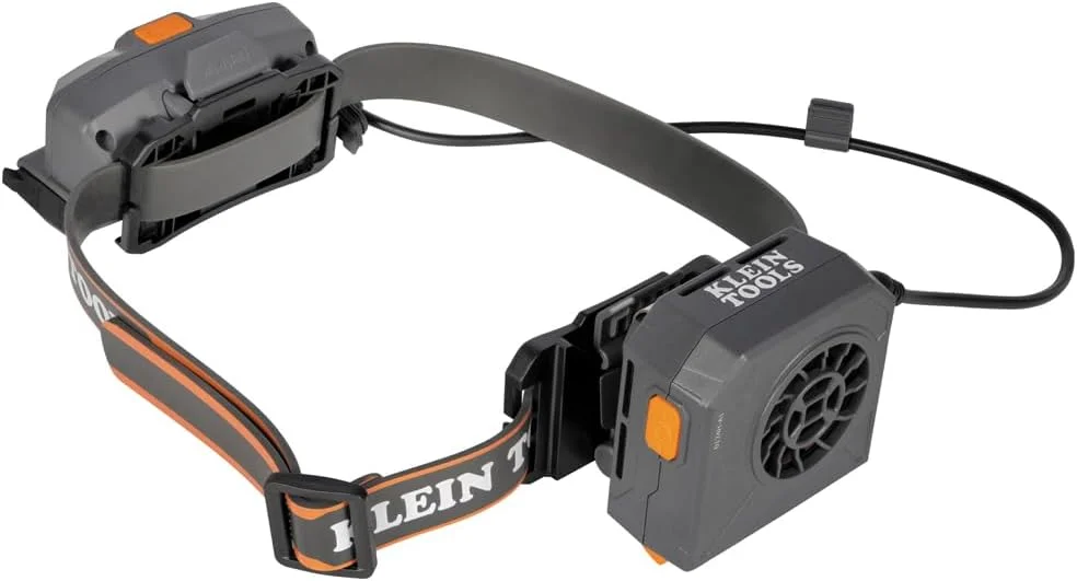 فن توربو خنک کننده قابل حمل شارژی کلاه ایمنی و کلاه سخت Klein Tools 60821، فن بی صدا 3 سرعته با بند و براکت دوگانه فن توربو خنک کننده قابل حمل شارژی کلاه ایمنی و کلاه سخت Klein Tools 60821، فن بی صدا 3 سرعته با بند و براکت دوگانه