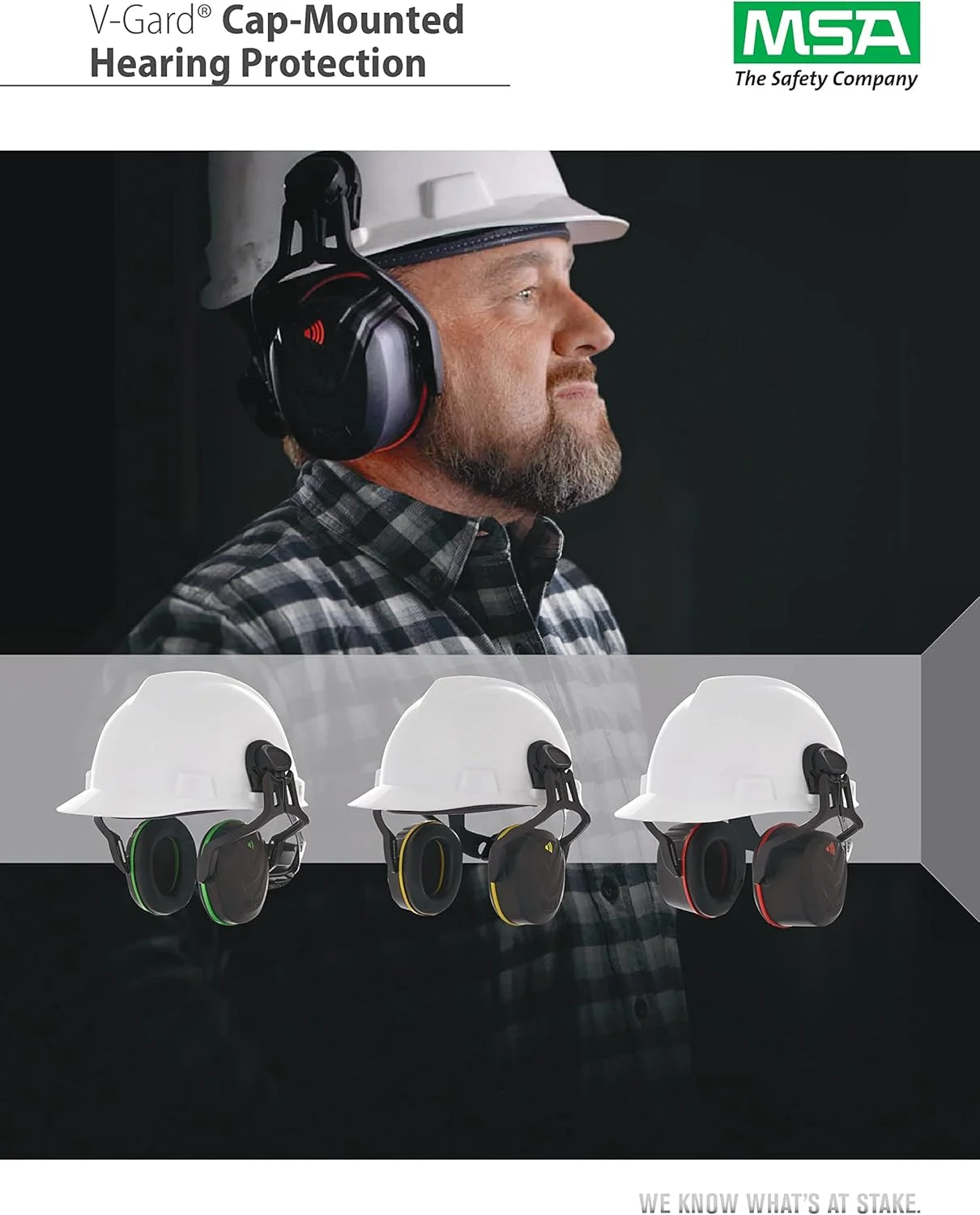 محافظ گوش کلاه ایمنی MSA V-Gard - محافظت شنوایی با راحتی بیشتر با نصب روی کلاه ایمنی مدل V-Gard محافظ گوش کلاه ایمنی MSA V-Gard - محافظت شنوایی با راحتی بیشتر با نصب روی کلاه ایمنی مدل V-Gard