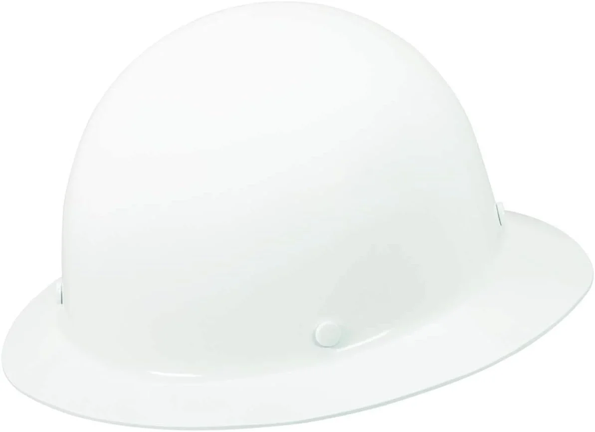کلاه ایمنی لبهدار MSA 475408 Skullgard با سیستم تعلیق хранилище Fas-Trac III | کلاه بدون شکاف، ساخته شده از رزین فنولیک، تحمل بار حرارتی تابشی تا 176 درجه سانتیگراد - سایز استاندارد - سفید کلاه ایمنی لبهدار MSA 475408 Skullgard با سیستم تعلیق хранилище Fas-Trac III | کلاه بدون شکاف، ساخته شده از رزین فنولیک، تحمل بار حرارتی تابشی تا 176 درجه سانتیگراد - سایز استاندارد - سفید