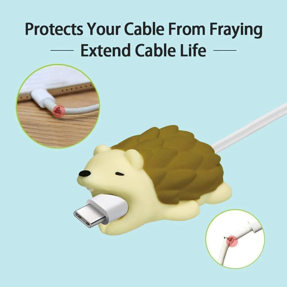 محافظ کابل طرح حیوانات، محافظ سیلیکونی کابل همراه با کیف زیپدار، لوازم جانبی کابل طرح حیوانات، جلوگیری از شکستگی کابل برای اکثر تلفنهای همراه، 12 عدد محافظ کابل طرح حیوانات، محافظ سیلیکونی کابل همراه با کیف زیپدار، لوازم جانبی کابل طرح حیوانات، جلوگیری از شکستگی کابل برای اکثر تلفنهای همراه، 12 عدد