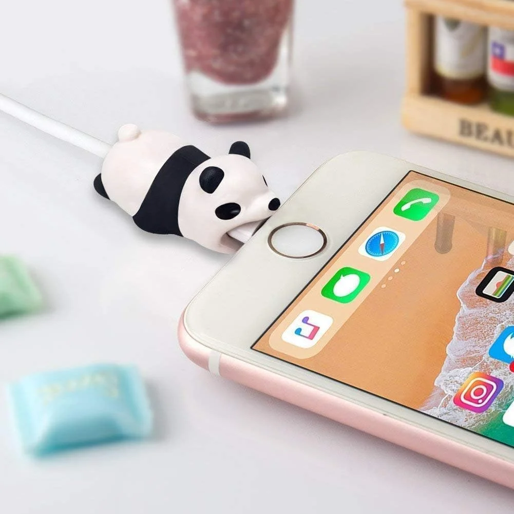 محافظ کابل طرح حیوانات، محافظ سیلیکونی کابل همراه با کیف زیپدار، لوازم جانبی کابل طرح حیوانات، جلوگیری از شکستگی کابل برای اکثر تلفنهای همراه، 12 عدد محافظ کابل طرح حیوانات، محافظ سیلیکونی کابل همراه با کیف زیپدار، لوازم جانبی کابل طرح حیوانات، جلوگیری از شکستگی کابل برای اکثر تلفنهای همراه، 12 عدد