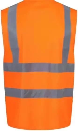 سویش بسته فوق العاده 10 عددی جلیقه ایمنی بازتابنده نارنجی دید بالا تنفسی ژاکت هشدار روز شب برای ساخت و ساز، ترافیک، دوچرخه سواری