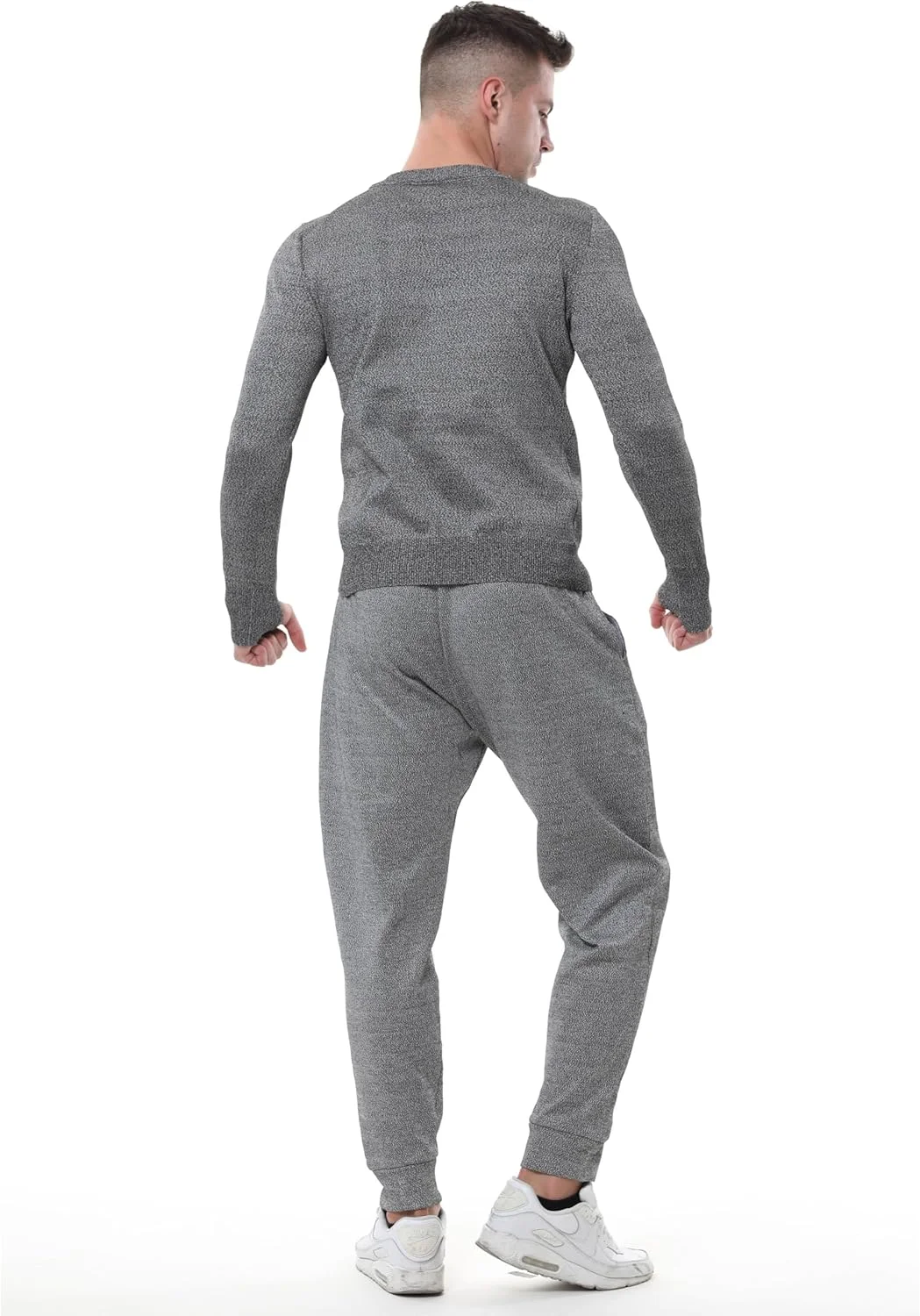 ست لباس محافظ سطح 5 ضد برش، شلوار آستین بلند ضد گاز گرفتگی، ضد پارگی، ضد ضربه، جلیقه ضد برش و ضد ضربه، برای محافظت از ایمنی شخصی، خاکستری-3XL