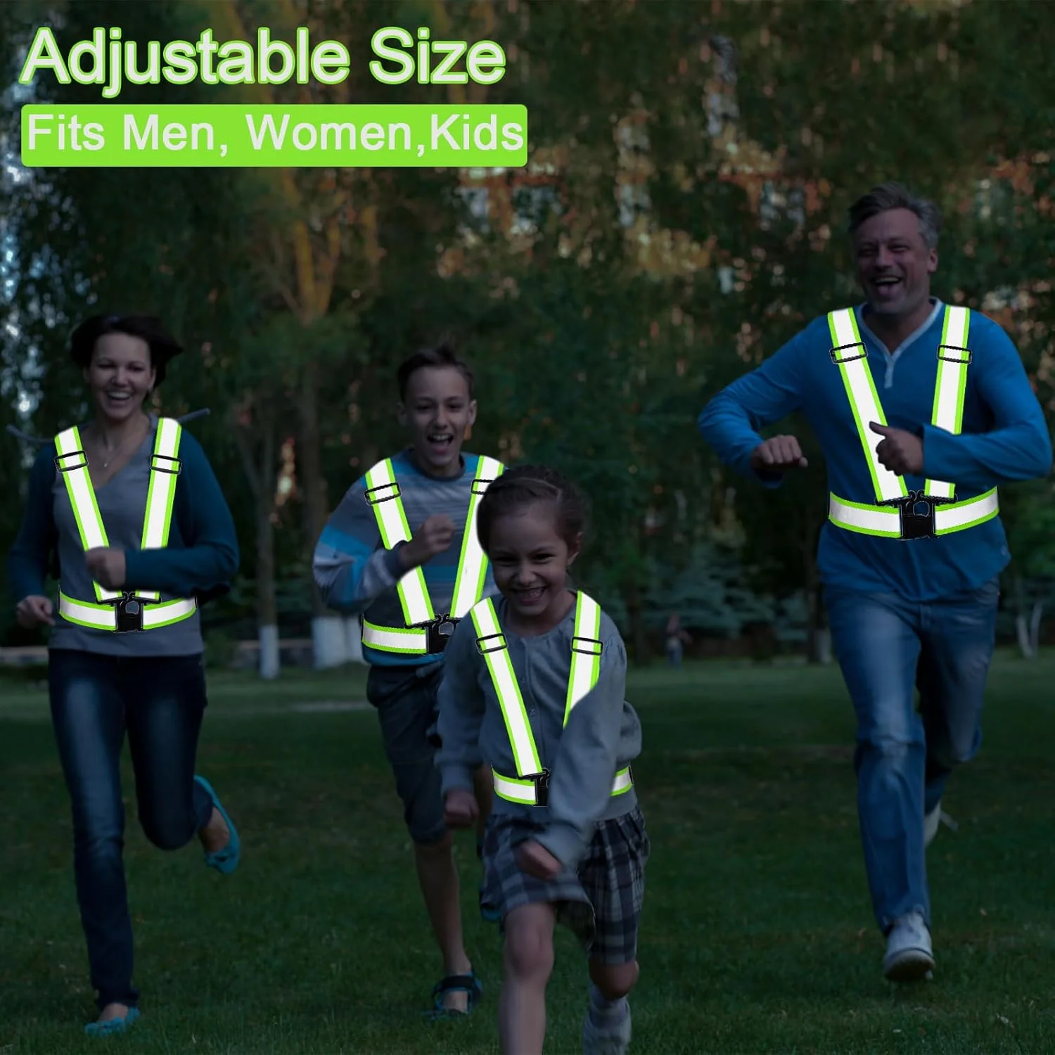 جلیقه ایمنی دید بالا 12 عددی، جلیقه نواری بازتابنده بزرگ شده، تجهیزات بند بازتابنده دید بالا نئون یونیسکس