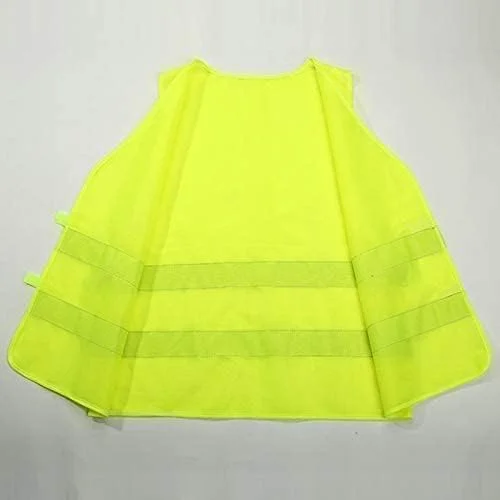 Silk Route - 2PCS Reflective Vest Working Clothes High Visibility Day Night Warning Safety Vest Traffic Construction Safety Clothing (green)