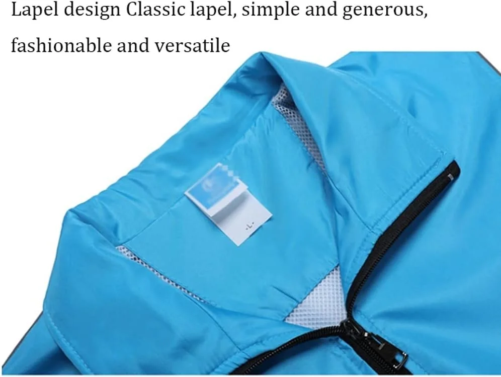 جلیقه ایمنی دید بالا TZKUA، جلیقه ایمنی، جلیقه بازتابنده دید بالا با جیب، جلیقه ساختمانی ایمنی برای کار در فضای باز، دویدن و پیاده روی، جلیقه ایمنی بازتابنده تنفسی