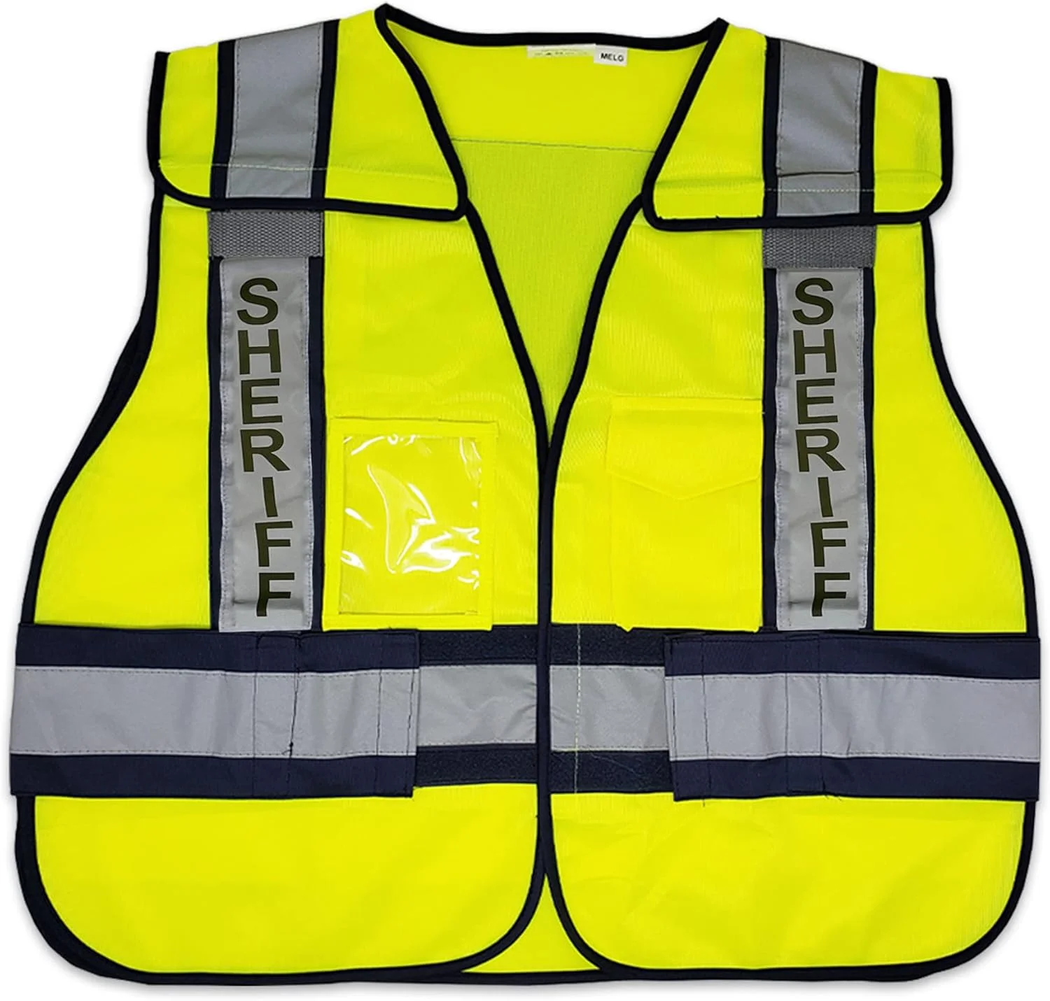 جلیقه شبرنگ (کلاس 2) VIEWBRITE، سبز لیمویی - جلیقه ایمنی کلانتری زرد با دید بالا و جدا شونده 5 نقطه جلیقه شبرنگ (کلاس 2) VIEWBRITE، سبز لیمویی - جلیقه ایمنی کلانتری زرد با دید بالا و جدا شونده 5 نقطه