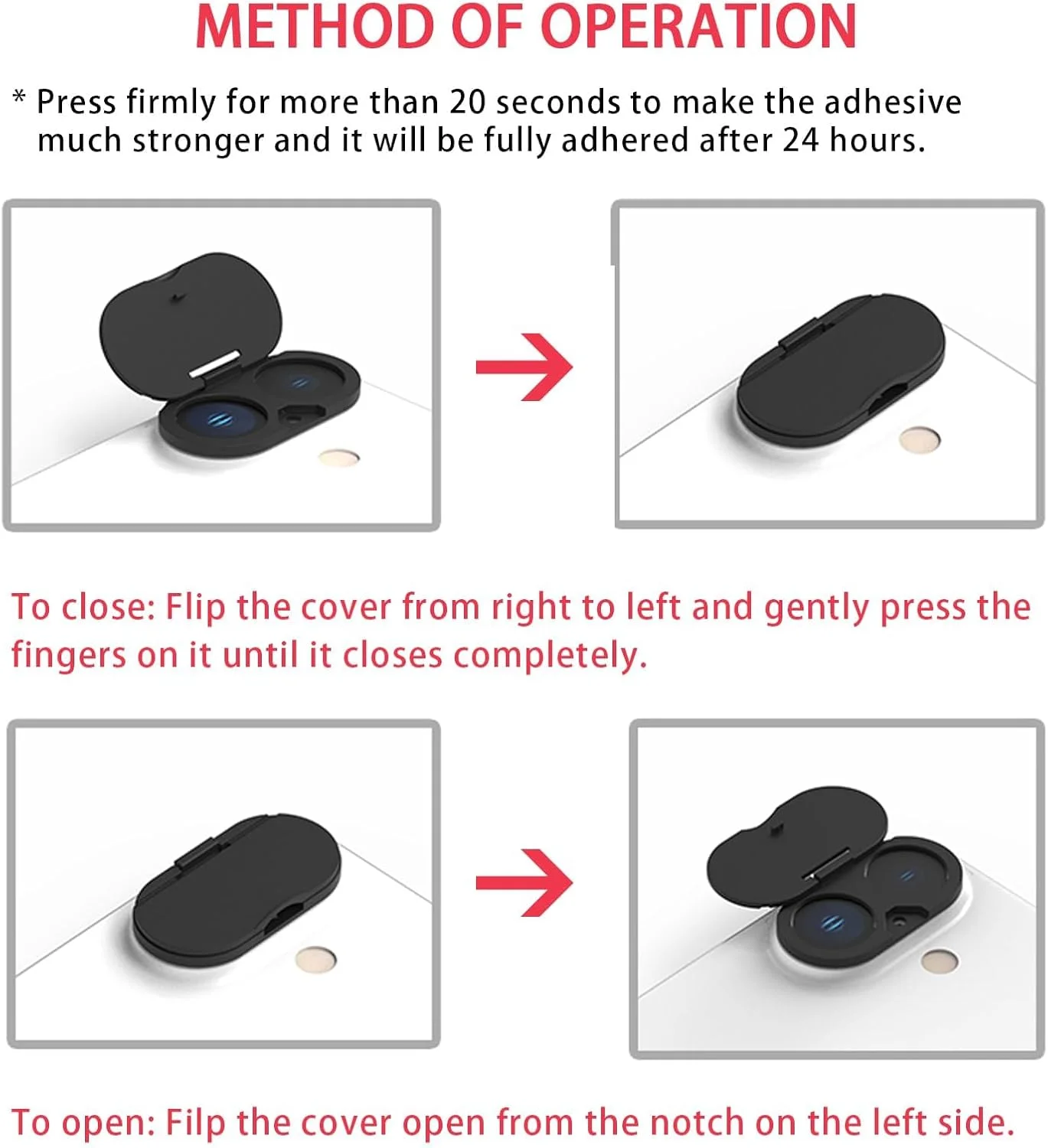 محافظ لنز دوربین گوشی سازگار با آیفون 16/16 پلاس، محافظ لنز دوربین برای حفظ حریم خصوصی و امنیت، چسبندگی قوی، مشکی - بسته 2 عددی محافظ لنز دوربین گوشی سازگار با آیفون 16/16 پلاس، محافظ لنز دوربین برای حفظ حریم خصوصی و امنیت، چسبندگی قوی، مشکی - بسته 2 عددی