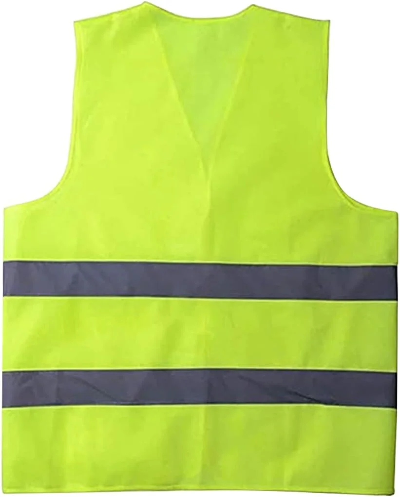 جلیقه ایمنی بازتابنده YU WELL با دید بالا، تنفس پذیر، مناسب روز و شب، ژاکت هشدار برای ساخت و ساز، ترافیک، و ایمنی دوچرخه سواری