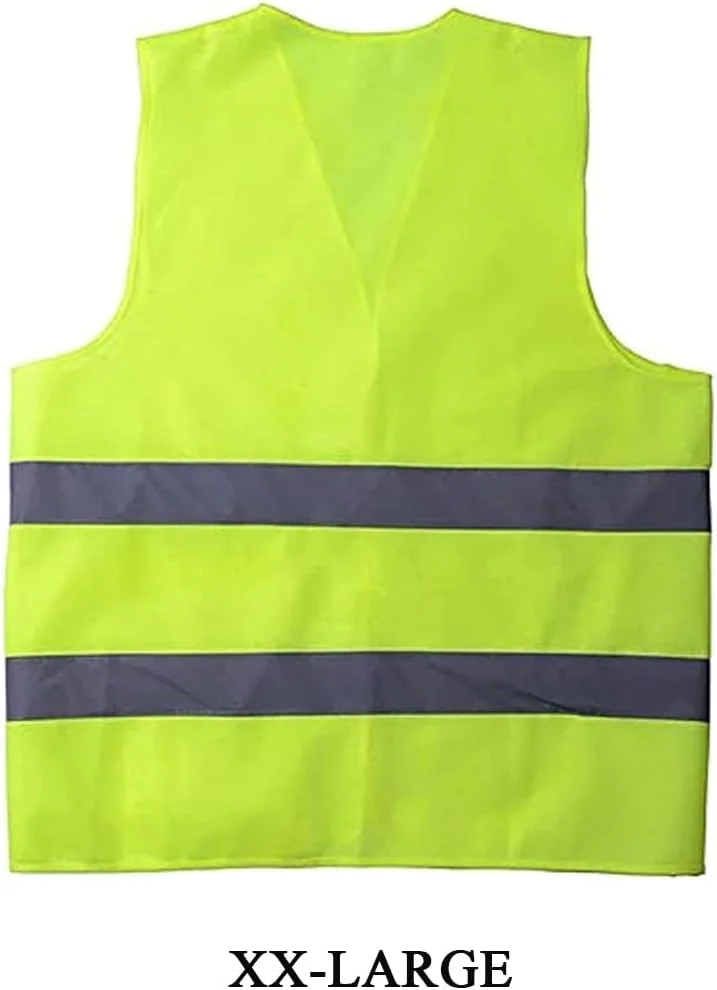 جلیقه ایمنی بازتابنده YU WELL با دید بالا، تنفس پذیر، مناسب روز و شب، ژاکت هشدار برای ساخت و ساز، ترافیک، و ایمنی دوچرخه سواری