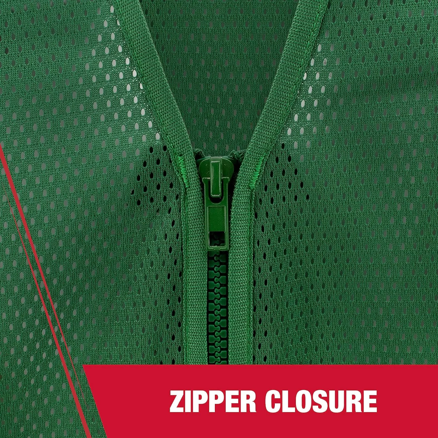 جلیقه ایمنی اقتصادی Radians SV22-1 نوع O کلاس 1، سایز 2X-Large، توری سبز شکارچی با نوار متضاد - 1 عدد جلیقه ایمنی اقتصادی Radians SV22-1 نوع O کلاس 1، سایز 2X-Large، توری سبز شکارچی با نوار متضاد - 1 عدد