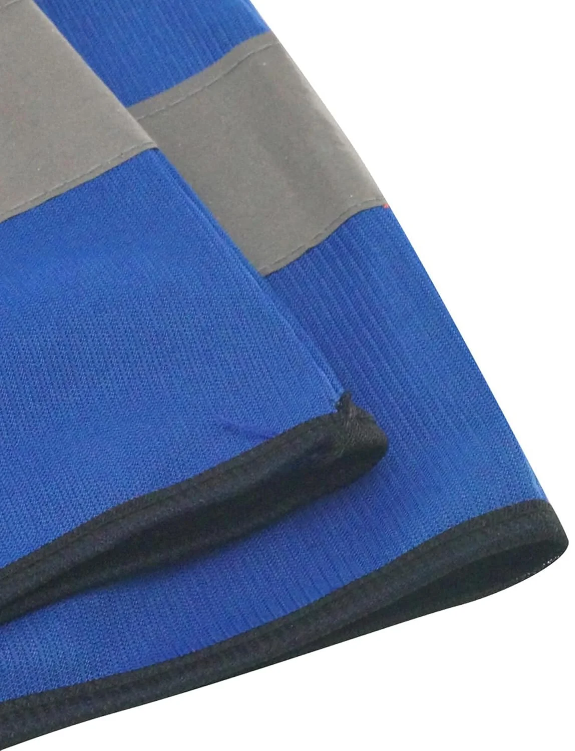 جلیقه ایمنی بازتابنده دید بالا مردانه و زنانه KEOYA، جلیقه توری ایمنی ساختمانی با رنگ روشن، مناسب ترافیک، 10 عددی / آبی خاکستری