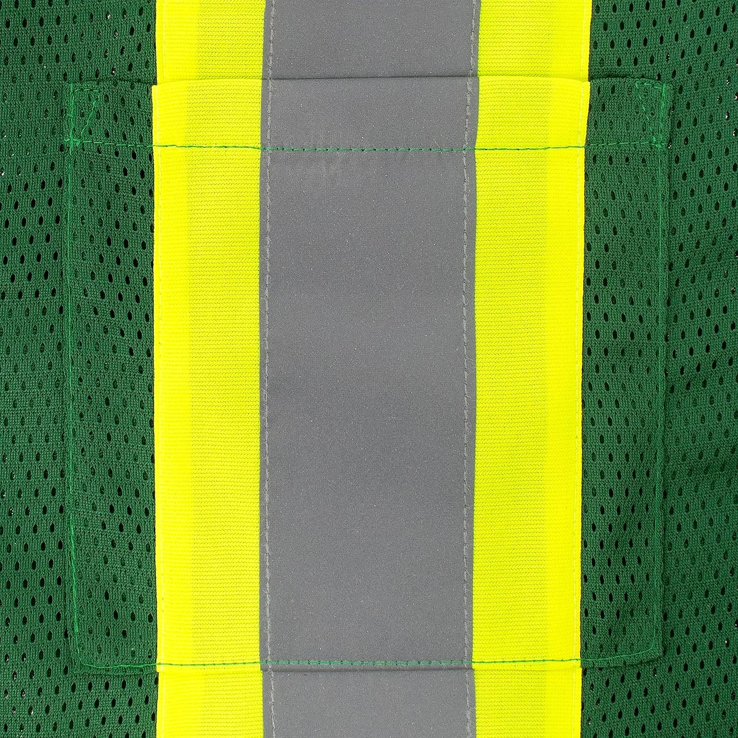 جلیقه ایمنی اقتصادی Radians SV22-1 نوع O کلاس 1، سایز 2X-Large، توری سبز شکارچی با نوار متضاد - 1 عدد جلیقه ایمنی اقتصادی Radians SV22-1 نوع O کلاس 1، سایز 2X-Large، توری سبز شکارچی با نوار متضاد - 1 عدد