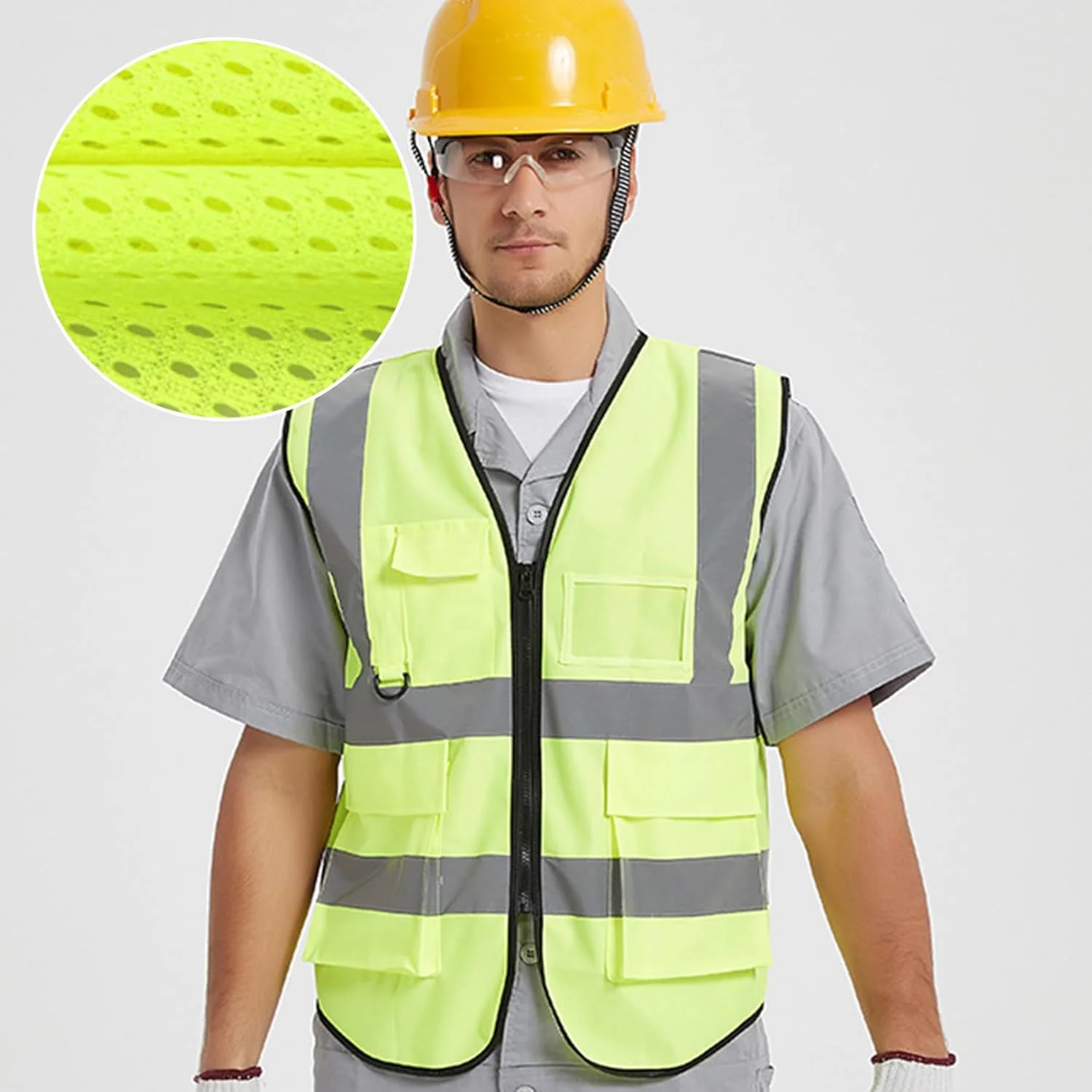 جلیقه های دید بالا، جلیقه ایمنی بازتابنده با قابلیت دید بالا، ژاکت کار سفارشی با جیب، پیراهن شبرنگ شبانه فلورسنت تنفسی، برای زنان، مردان، کودکان، ساخت و ساز، دوچرخه سواری، موتور سیکلت جلیقه های دید بالا، جلیقه ایمنی بازتابنده با قابلیت دید بالا، ژاکت کار سفارشی با جیب، پیراهن شبرنگ شبانه فلورسنت تنفسی، برای زنان، مردان، کودکان، ساخت و ساز، دوچرخه سواری، موتور سیکلت