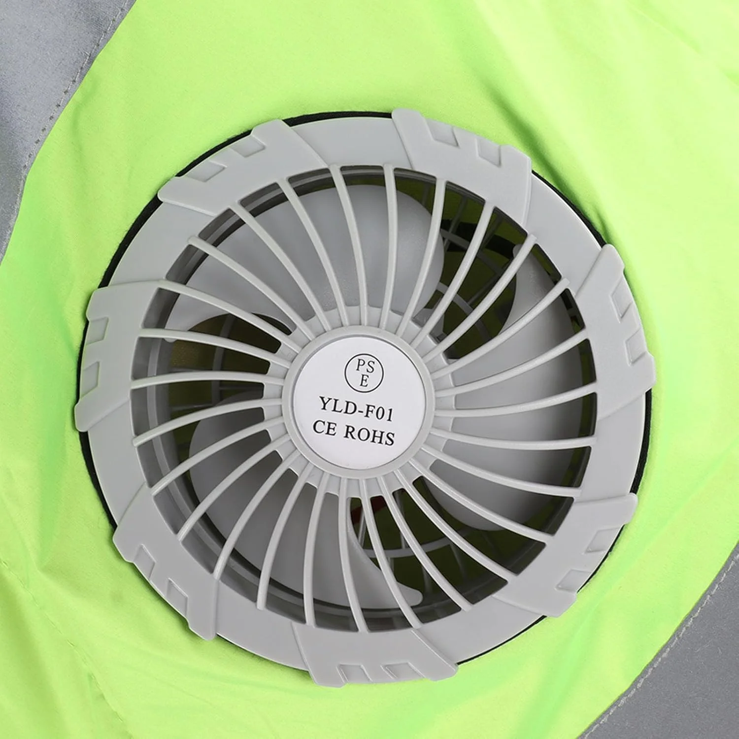 جلیقه خنک کننده BROLEO با 2 فن، نوار بازتابنده، جلیقه خنک کننده شخصی برای کار در هوای گرم، دویدن، آشپزی، ماهیگیری