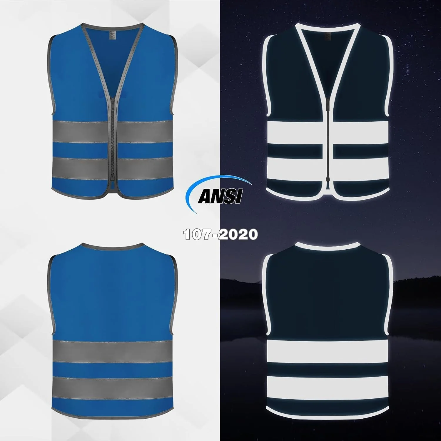 جلیقه های بازتابنده کودکانه Uno Mejor، جلیقه ایمنی بازتابنده کودکانه برای پسران و دختران، جلیقه دید بالا برای کودکان