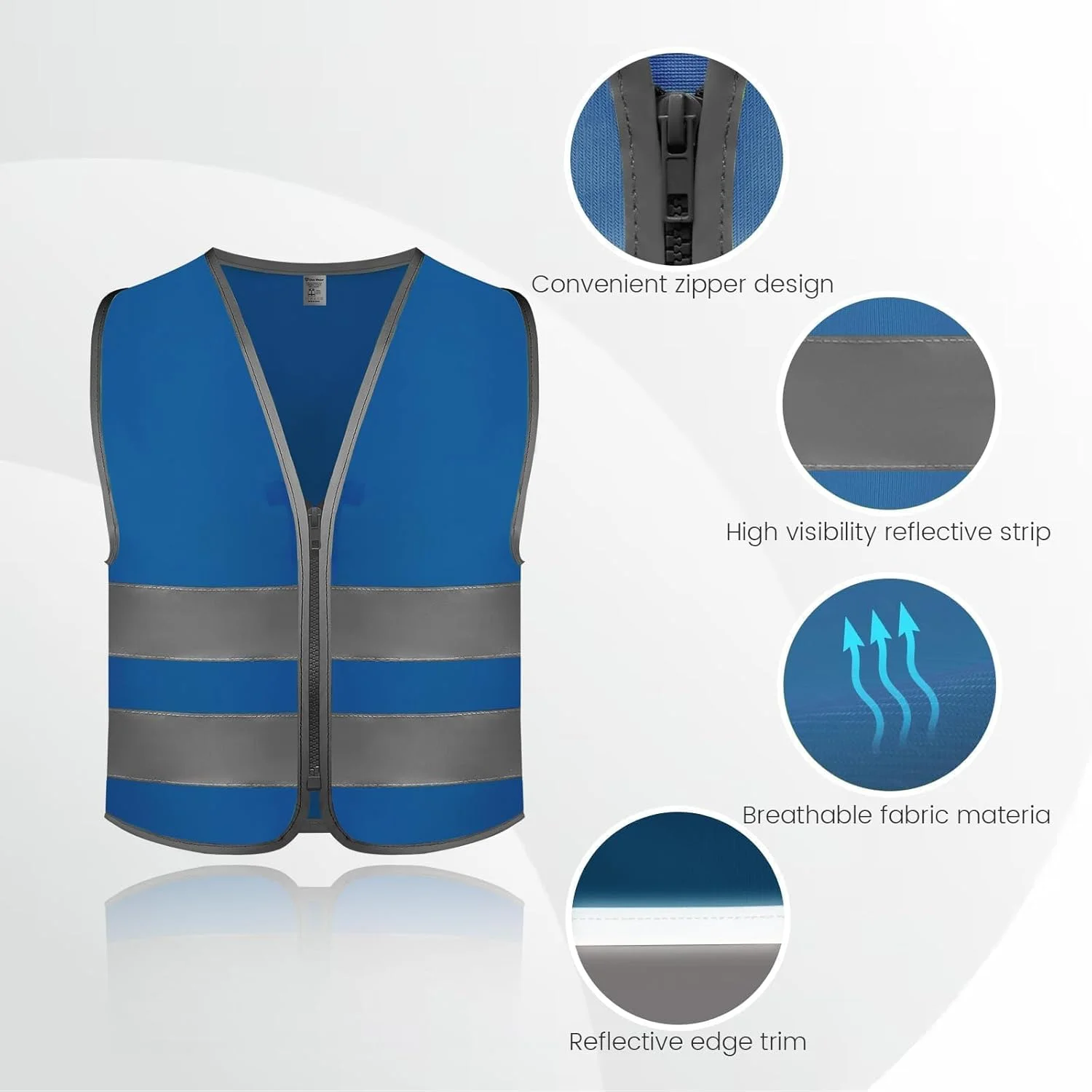 جلیقه های بازتابنده کودکانه Uno Mejor، جلیقه ایمنی بازتابنده کودکانه برای پسران و دختران، جلیقه دید بالا برای کودکان