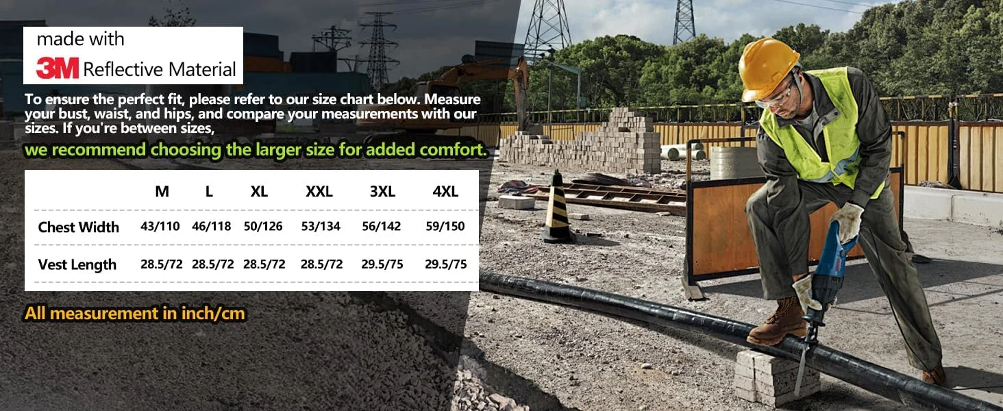 SIFE 3M Reflective Safety Vest With 7 Pockets And YKK Zipper ANSI/ISEA Class 2 Standard SIFE 3M Reflective Safety Vest With 7 Pockets And YKK Zipper ANSI/ISEA Class 2 Standard