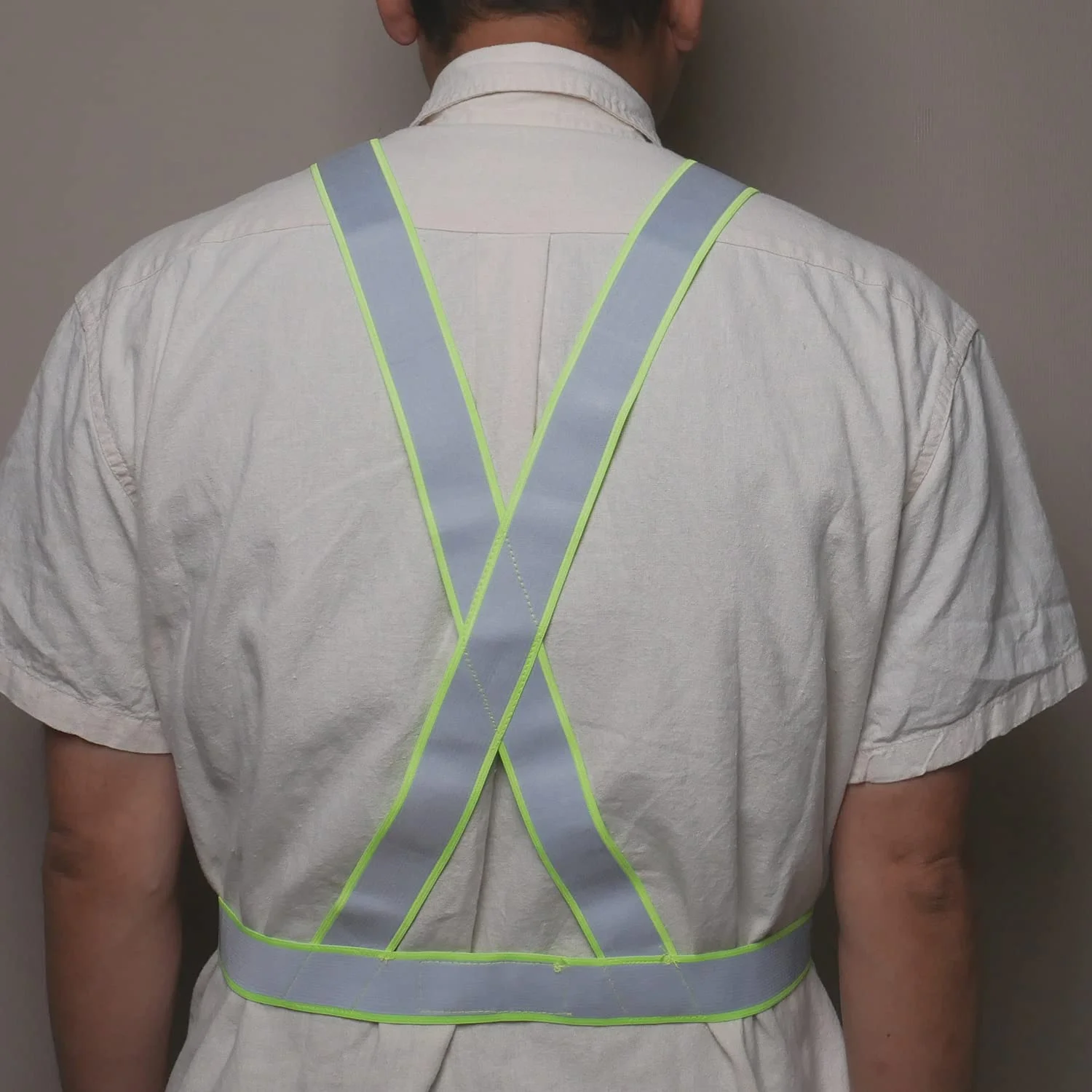 جلیقه ایمنی Ace WS9025، جلیقه بازتابنده، مدل Taski، سبز، مواد بازتابنده پهن، سایز آزاد