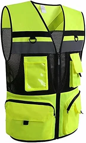 جلیقه ایمنی بازتابنده دید بالا GZDodek، کت ایمنی هشدار شبانه دید بالا، جلیقه ایمنی بازتابنده خودرو و موتورسیکلت برای ترافیک، جلیقه توری تابستانی ایمنی برای مردان و زنان جلیقه ایمنی بازتابنده دید بالا GZDodek، کت ایمنی هشدار شبانه دید بالا، جلیقه ایمنی بازتابنده خودرو و موتورسیکلت برای ترافیک، جلیقه توری تابستانی ایمنی برای مردان و زنان