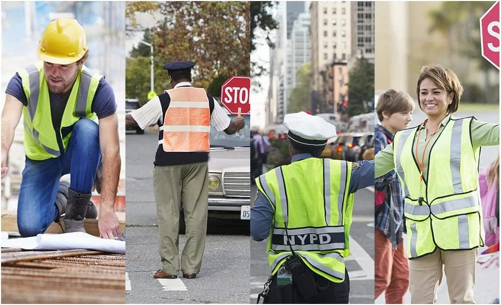 جلیقه بازتابنده Fawoonu، جلیقه ایمنی بازتابنده با دید بالا، جلیقه بازتابنده چند جیب، لباس کار، لباس کار امنیتی، لباس کار روز و شب، موتورسواری، دوچرخه سواری، جلیقه ایمنی هشدار دهنده