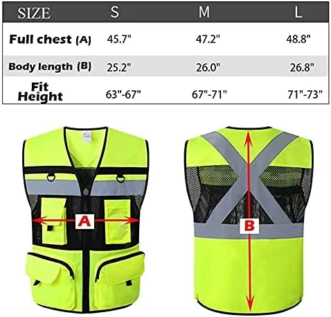 جلیقه ایمنی بازتابنده دید بالا GZDodek، کت ایمنی هشدار شبانه دید بالا، جلیقه ایمنی بازتابنده خودرو و موتورسیکلت برای ترافیک، جلیقه توری تابستانی ایمنی برای مردان و زنان جلیقه ایمنی بازتابنده دید بالا GZDodek، کت ایمنی هشدار شبانه دید بالا، جلیقه ایمنی بازتابنده خودرو و موتورسیکلت برای ترافیک، جلیقه توری تابستانی ایمنی برای مردان و زنان