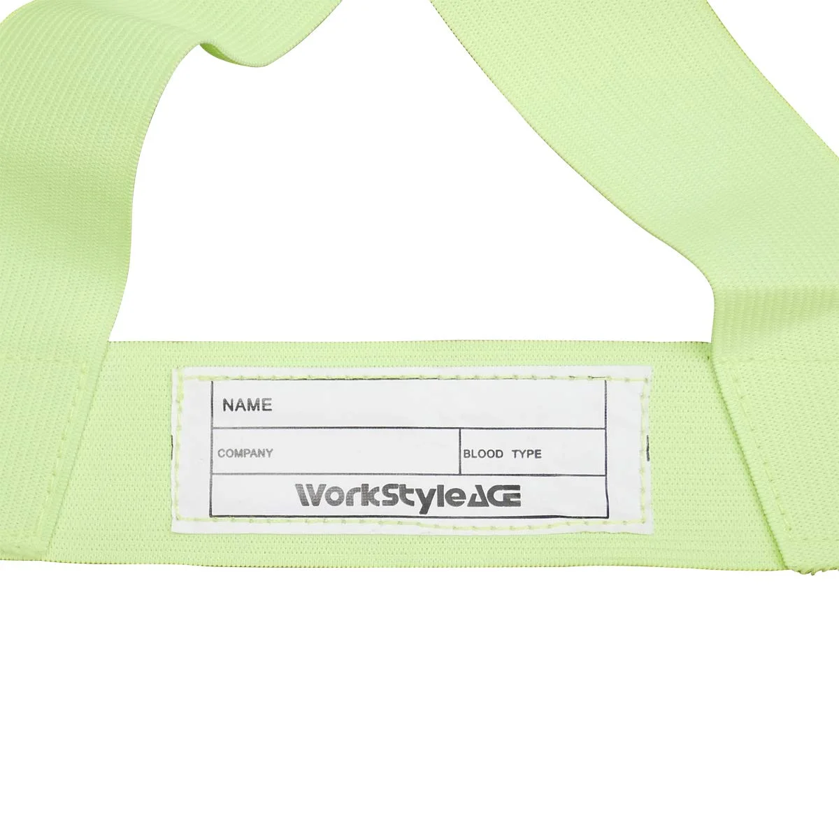 جلیقه ایمنی Ace WS9025، جلیقه بازتابنده، مدل Taski، سبز، مواد بازتابنده پهن، سایز آزاد