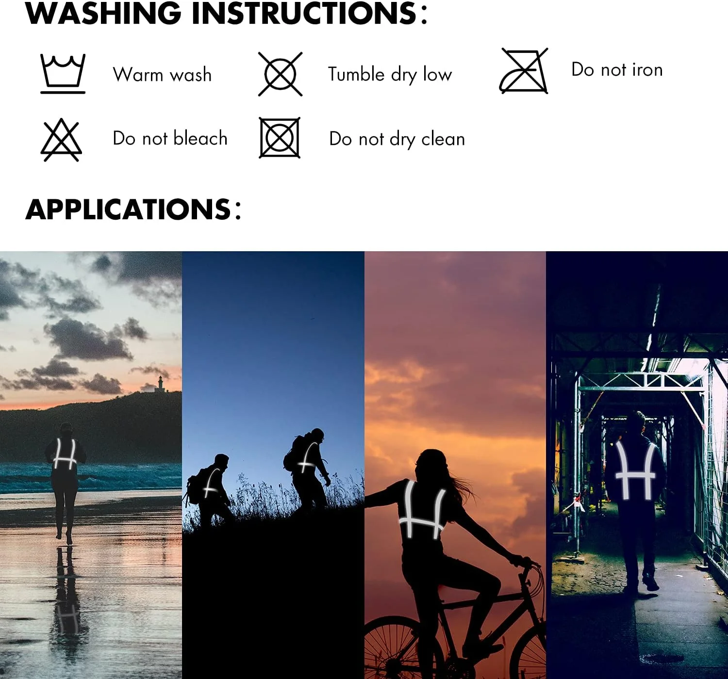 جلیقه ایمنی FONIRRA مردانه، جلیقه توری دید بالا، بازتابنده با 8 جیب و زیپ، کلاس 2 ANSI، جلیقه کار ساختمانی دید بالا (مشکی، S)