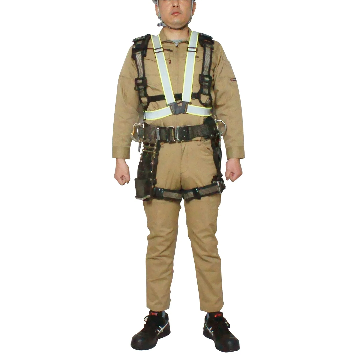 جلیقه ایمنی Ace WS9025، جلیقه بازتابنده، مدل Taski، سبز، مواد بازتابنده پهن، سایز آزاد