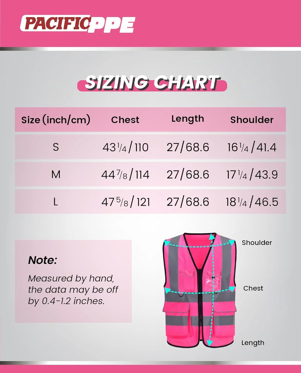 جلیقه ایمنی زنانه پاسیفیک PPE مدل Pcv103 جلیقه ایمنی زنانه پاسیفیک PPE مدل Pcv103