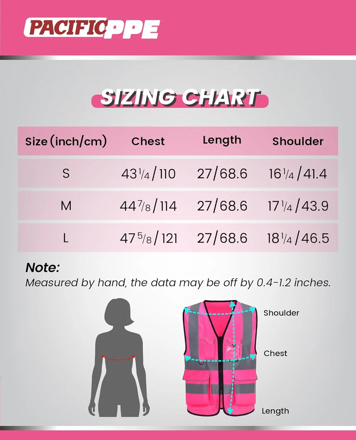 جلیقه ایمنی زنانه پاسیفیک PPE مدل Pcv103 جلیقه ایمنی زنانه پاسیفیک PPE مدل Pcv103