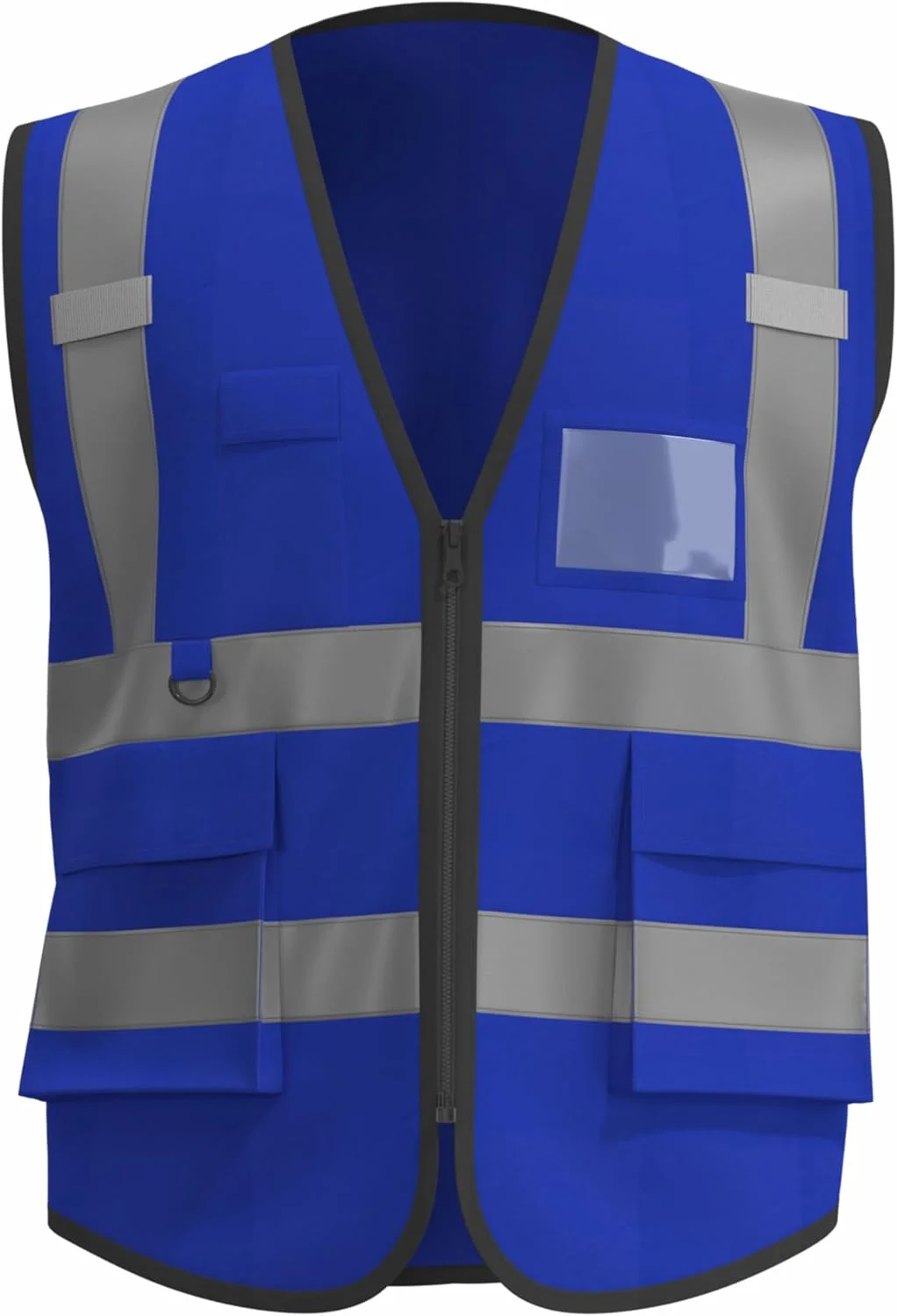 جلیقه ایمنی بازتابنده دید بالا Caparazon، مناسب برای خانم ها و آقایان، دارای جیب های زیپ دار - دارای گواهینامه ANSI/ISEA برای ایمنی بیشتر در کار جلیقه ایمنی بازتابنده دید بالا Caparazon، مناسب برای خانم ها و آقایان، دارای جیب های زیپ دار - دارای گواهینامه ANSI/ISEA برای ایمنی بیشتر در کار