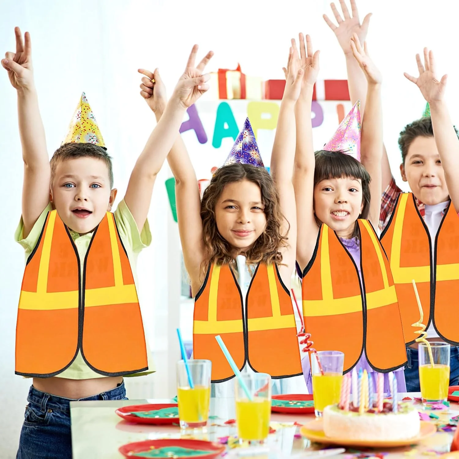 جلیقه های ایمنی دید بالا بچگانه عمده، ژاکت های ایمنی با دید بالا، جلیقه ساختمانی توری بازتابنده برای کار در فضای باز، ترافیک، دوچرخه سواری و دویدن جلیقه های ایمنی دید بالا بچگانه عمده، ژاکت های ایمنی با دید بالا، جلیقه ساختمانی توری بازتابنده برای کار در فضای باز، ترافیک، دوچرخه سواری و دویدن