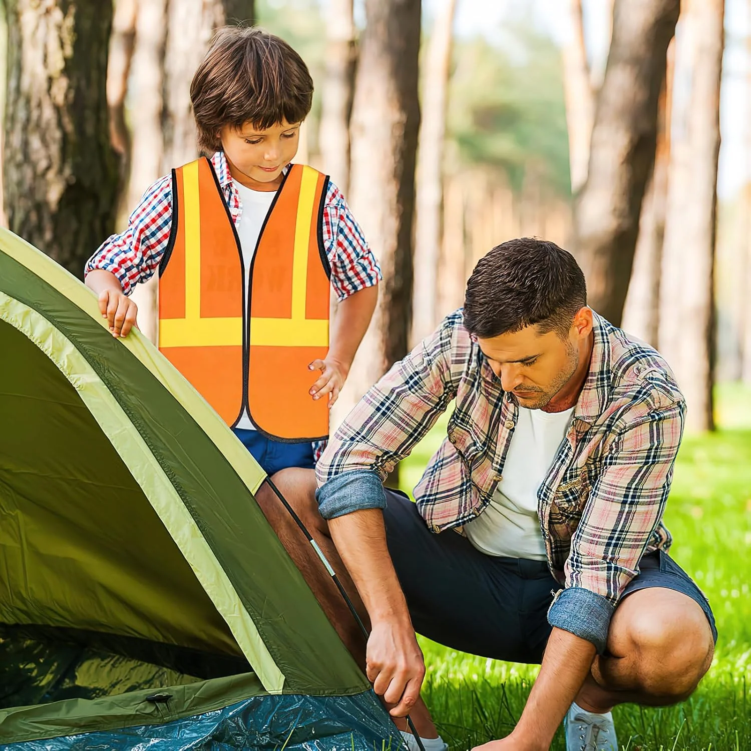 جلیقه های ایمنی دید بالا بچگانه عمده، ژاکت های ایمنی با دید بالا، جلیقه ساختمانی توری بازتابنده برای کار در فضای باز، ترافیک، دوچرخه سواری و دویدن جلیقه های ایمنی دید بالا بچگانه عمده، ژاکت های ایمنی با دید بالا، جلیقه ساختمانی توری بازتابنده برای کار در فضای باز، ترافیک، دوچرخه سواری و دویدن