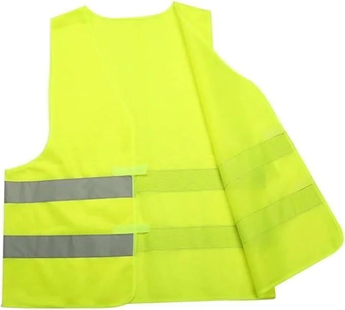 جلیقه ایمنی بازتابنده با دید بالا - لباس کار سبک وزن 100% پلی استر با نوارهای بازتابنده، جلیقه ایمنی فلورسنت برای مردان و زنان - سایزهای S تا XL - KYLAQ جلیقه ایمنی بازتابنده با دید بالا - لباس کار سبک وزن 100% پلی استر با نوارهای بازتابنده، جلیقه ایمنی فلورسنت برای مردان و زنان - سایزهای S تا XL - KYLAQ