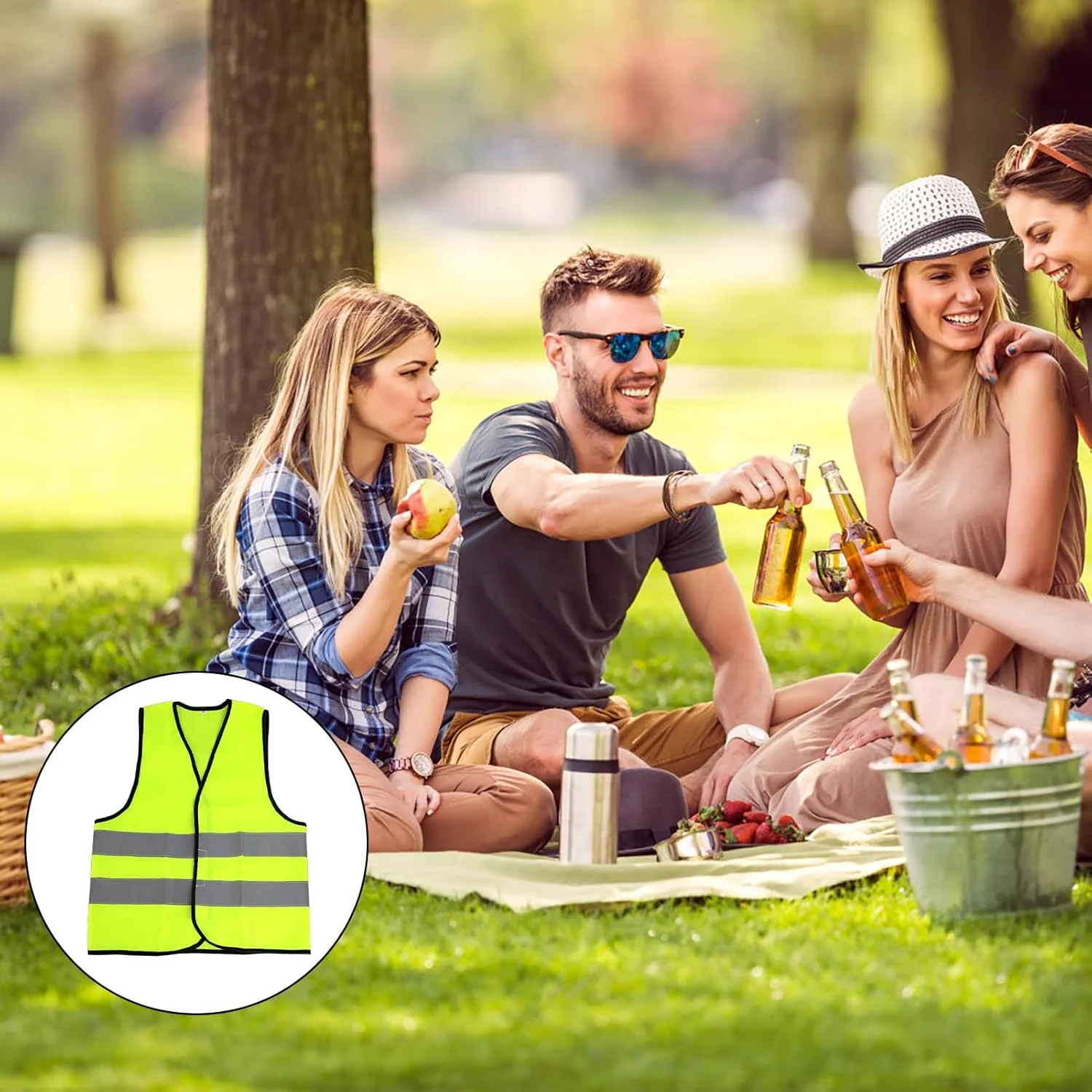 جلیقه ایمنی مدرسه با دید بالا برای کودکان SZCXDKJ، جلیقه شبرنگ کودکانه، ژاکت دید بالا برای بچه ها، جلیقه ایمنی کودک نوپا، جلیقه بازتابنده زرد برای کودکان